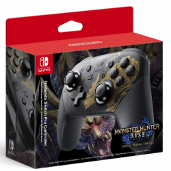 Nintendo Switch Pro Controller Monster Hunter Rise Edition - Switch - (Used)